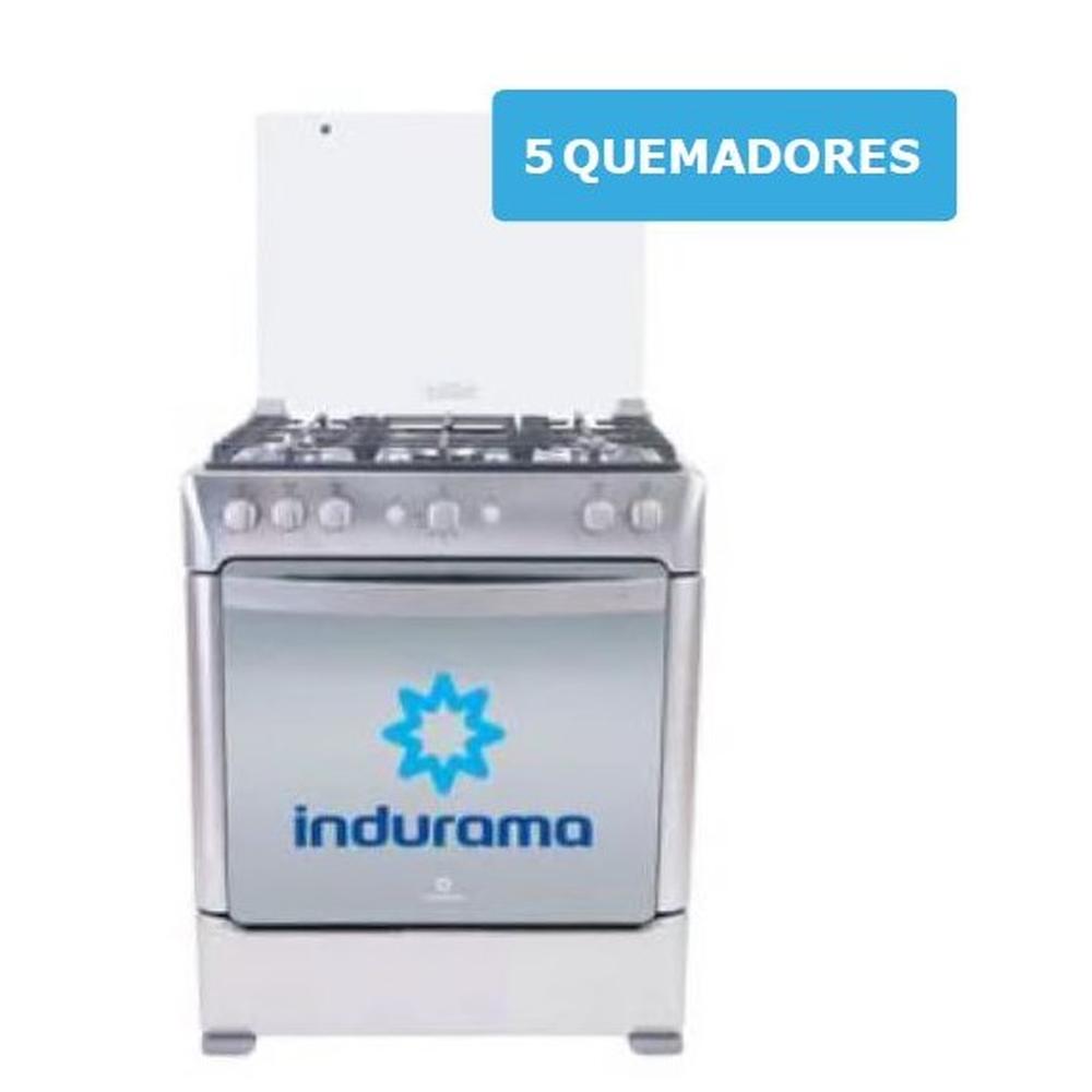 COCINA INDURAMA CIRELLA 5H ZAFIRO + CONEXIÓN (CIRELLA - Z)