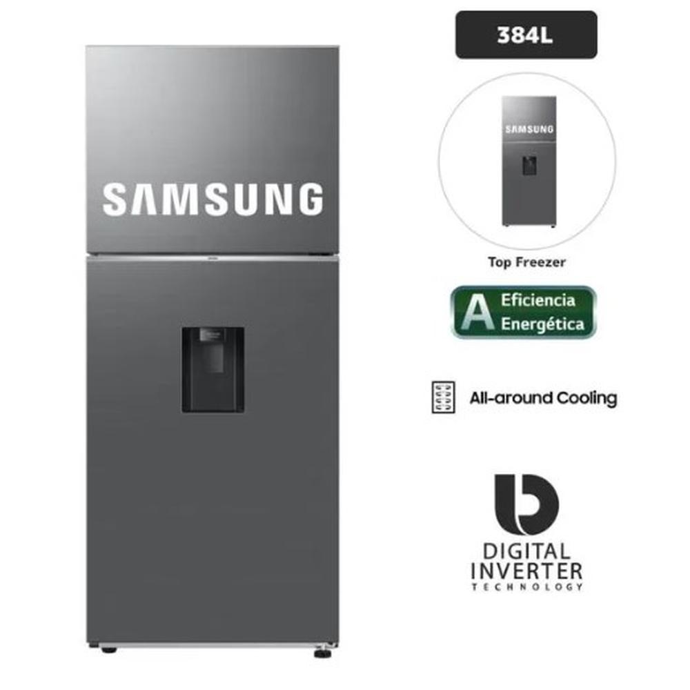 REFRIGERADORA SAMSUNG SILVER 384LT RT38DG6730S9/PE