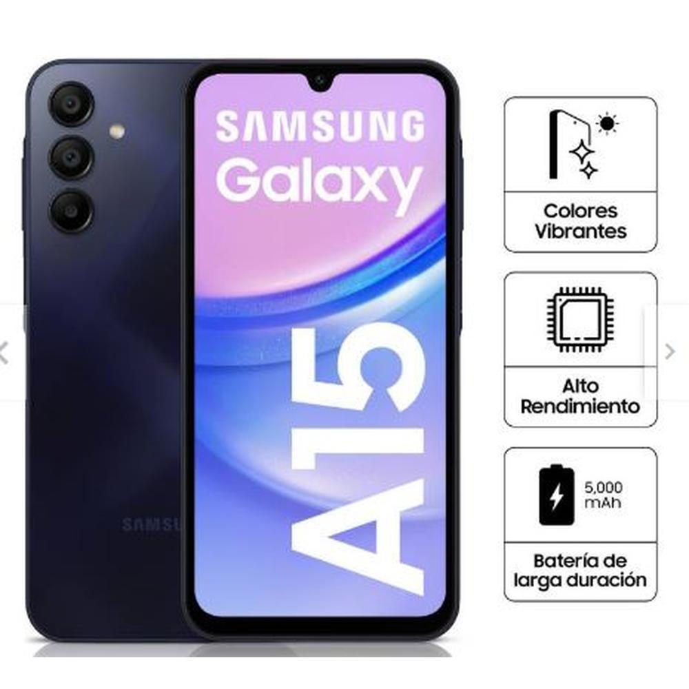 CELULAR SAMSUNG GALAXY A15 6.5" 8GB 256GB NEGRO(S-A15)