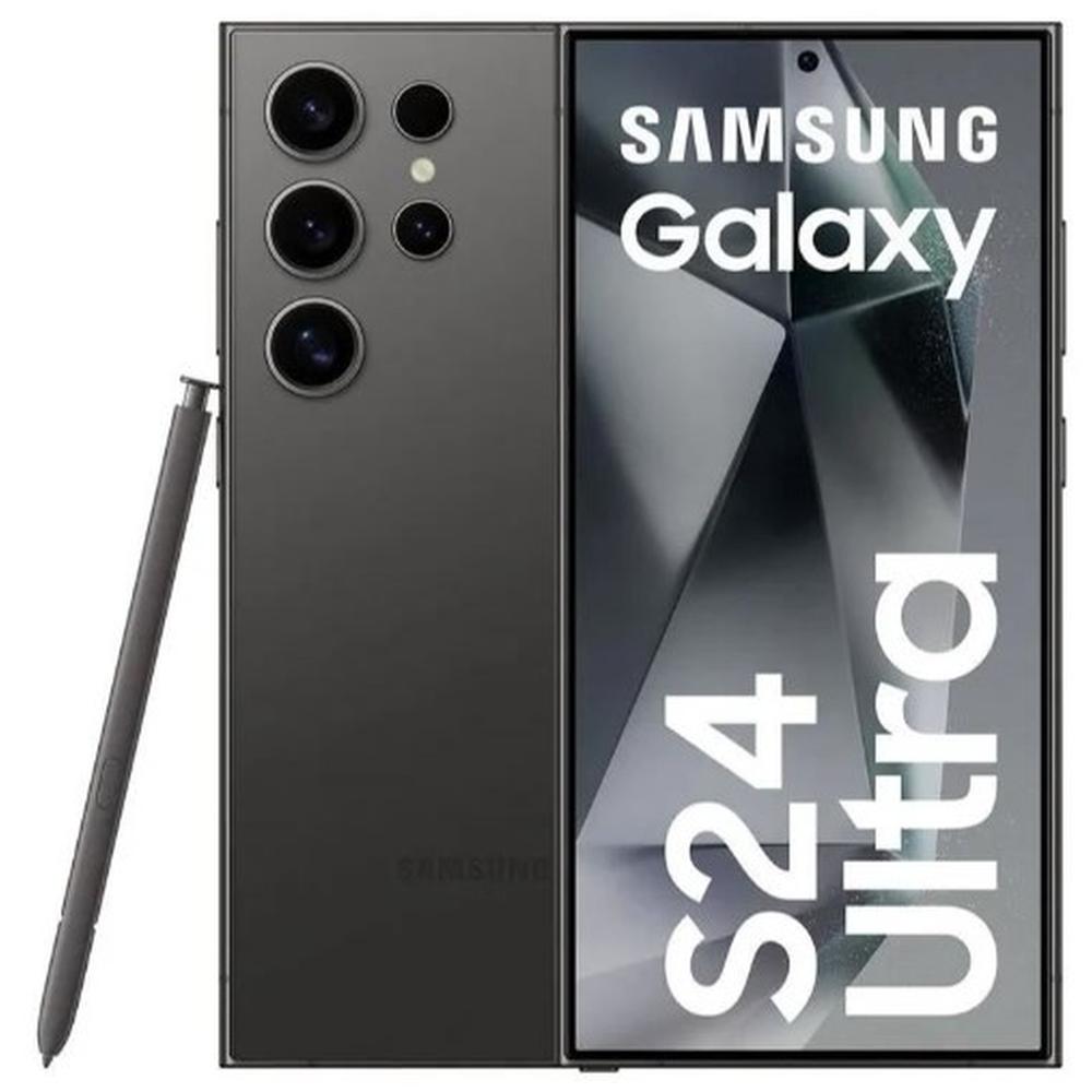 CELULAR SAMSUNG GALAXY S24 ULTRA 5G 6.8" 12GB 256GB NEGRO TITANIO (S-S24U-N)