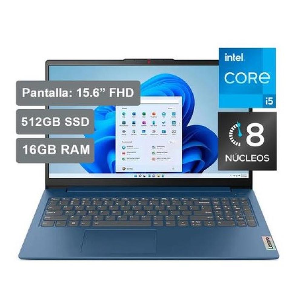 LAPTOP LENOVO IDEAPAD SLIM3 83ER001DLM 15.6" WIN11 CORE I5-12450H 16GB 512GB SSD