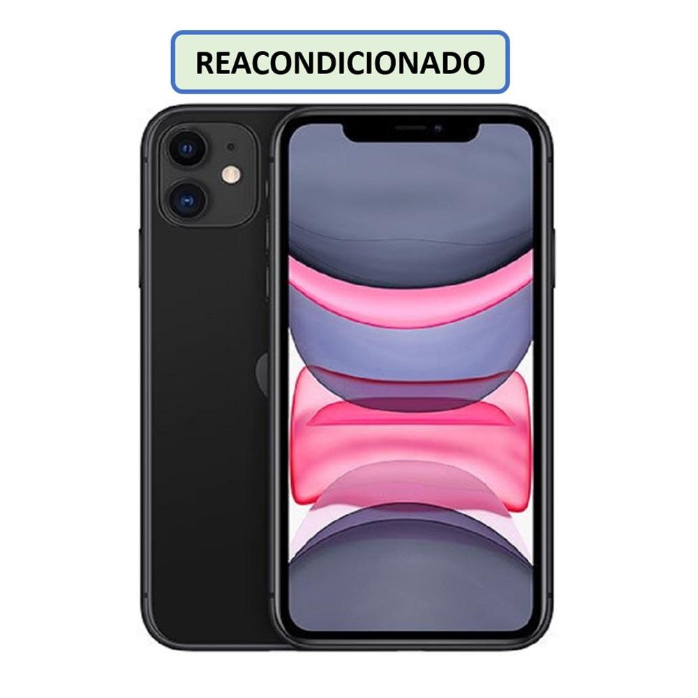CELULAR APPLE IPHONE 11 256GB 4GB NEGRO (REACONDICIONADO)