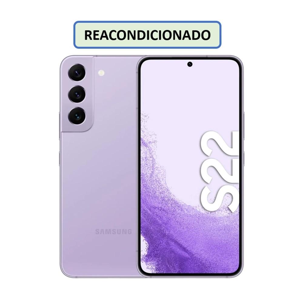 CELULAR SAMSUNG GALAXY S22 5G 128GB 8GB PURPURA (REACONDICIONADO)
