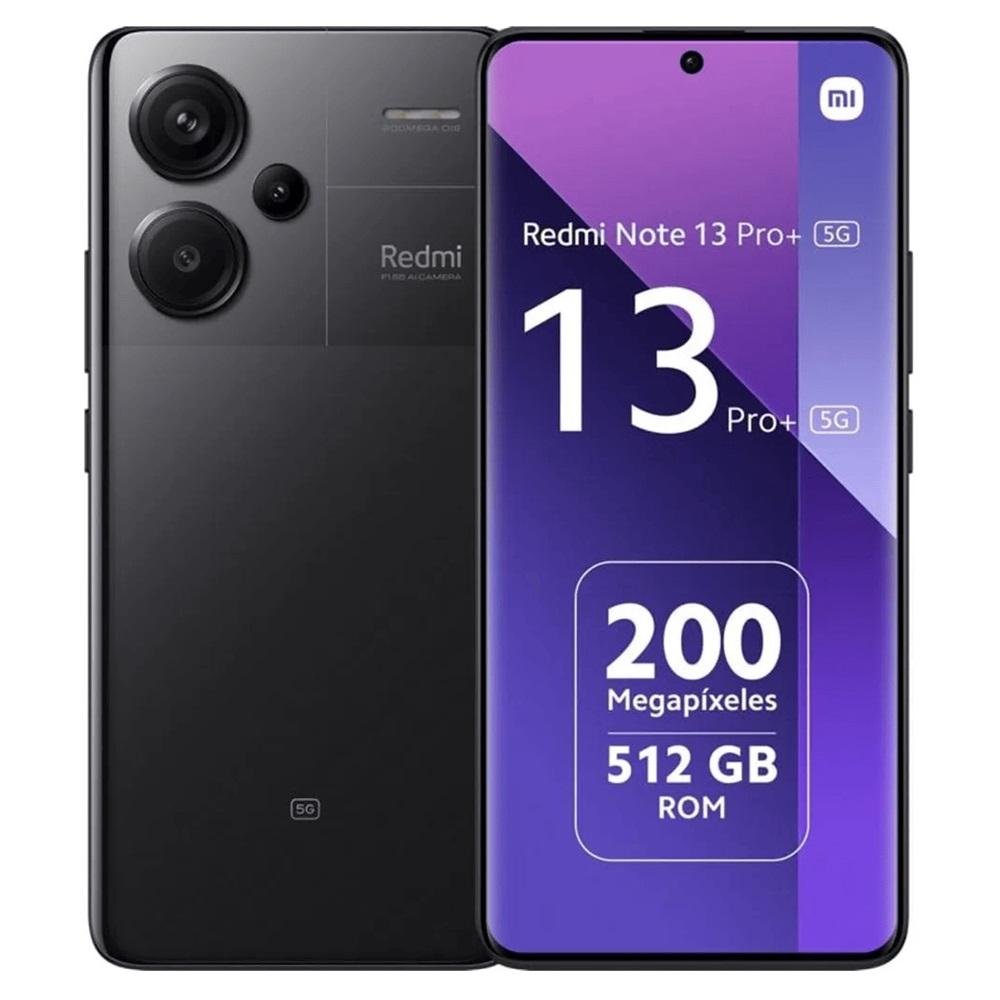 CELULAR XIAOMI REDMI NOTE 13 PRO PLUS 5G 512GB 12GB NEGRO