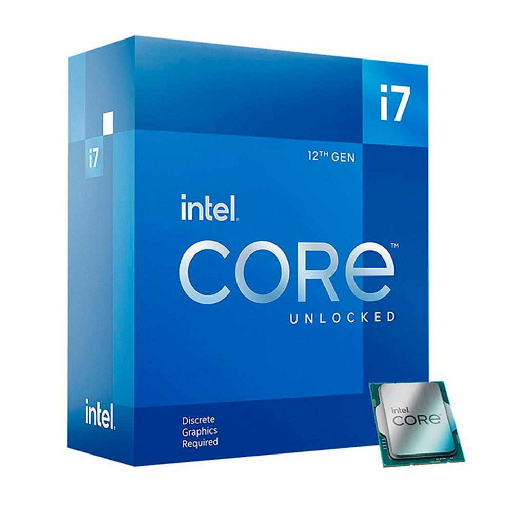 PROCESADOR DE ESCRITORIO  INTEL CORE I7-12700KF SIN TARJETA
