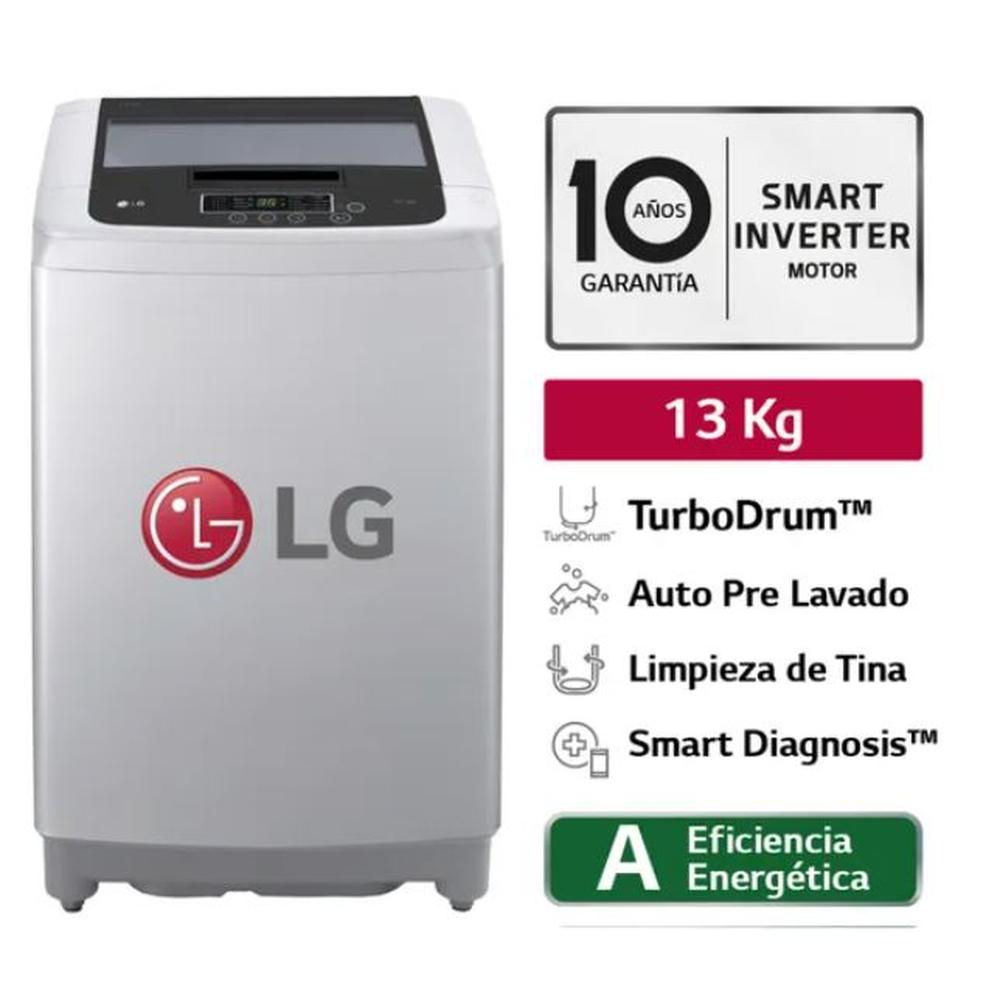 LAVADORA LG 13KG GRIS (WT13DPBK)