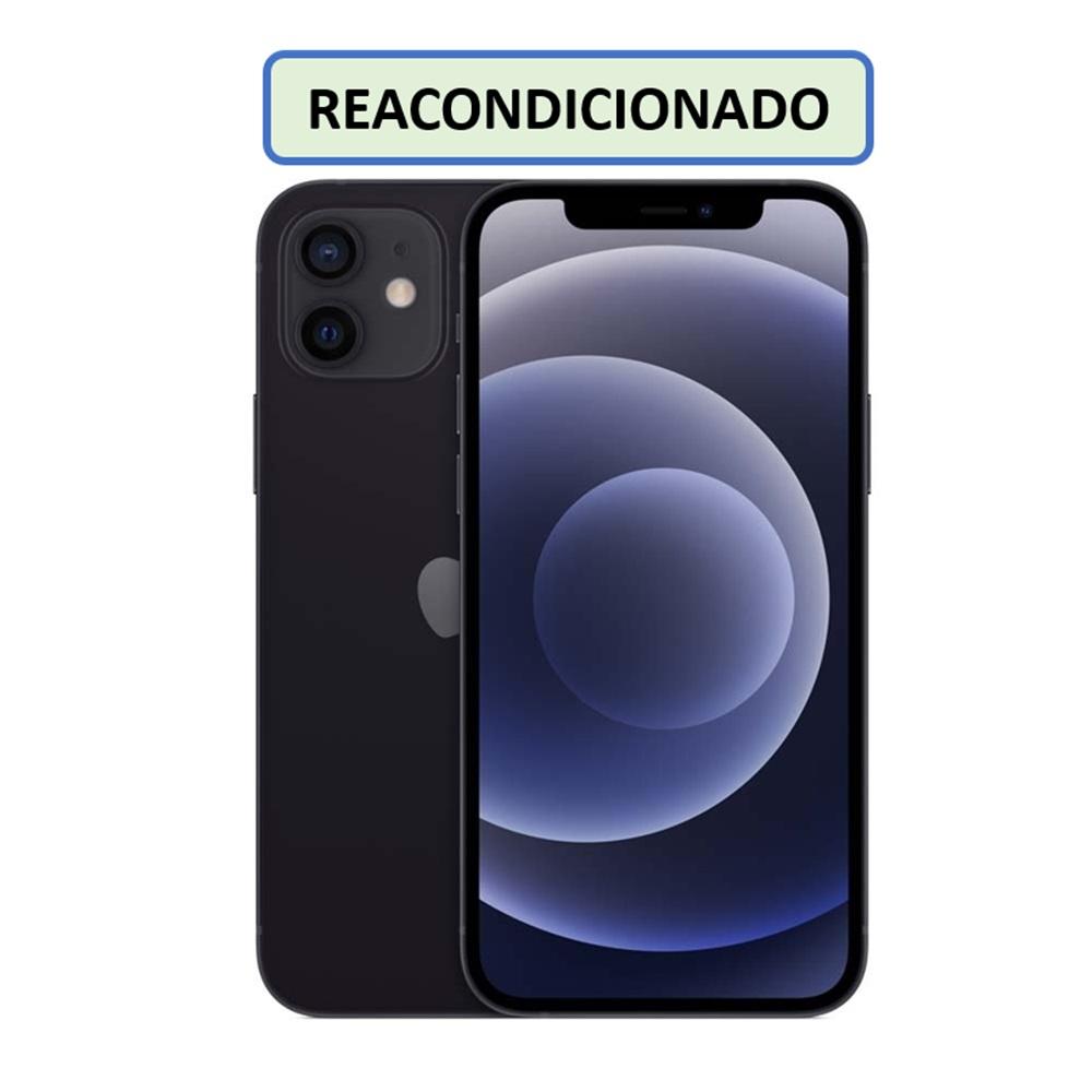 CELULAR APPLE IPHONE 12 256GB 4GB NEGRO (REACONDICIONADO)