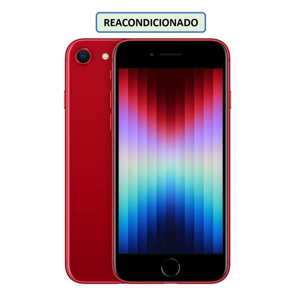 CELULAR APPLE IPHONE SE 3RA GEN 128GB 4GB ROJO (REACONDICIONADO)