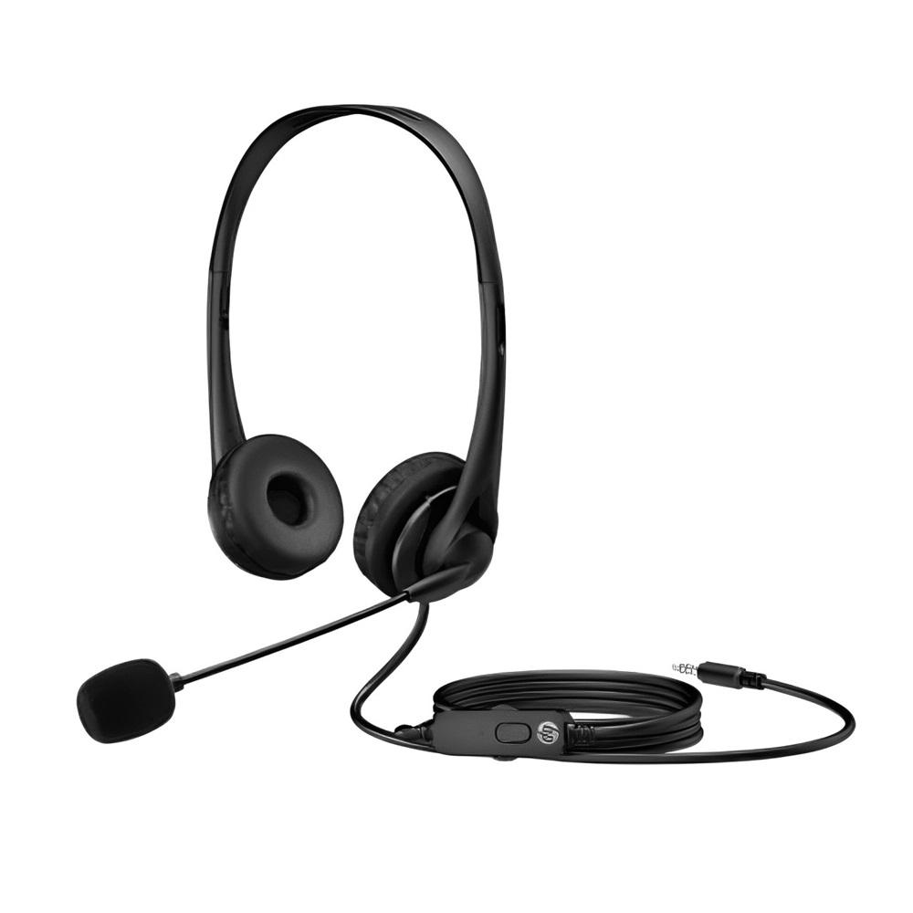 AUDÍFONO HP STEREO 3.5MM JACK HEADSET G2 COMPATIBLE WINDOWS
