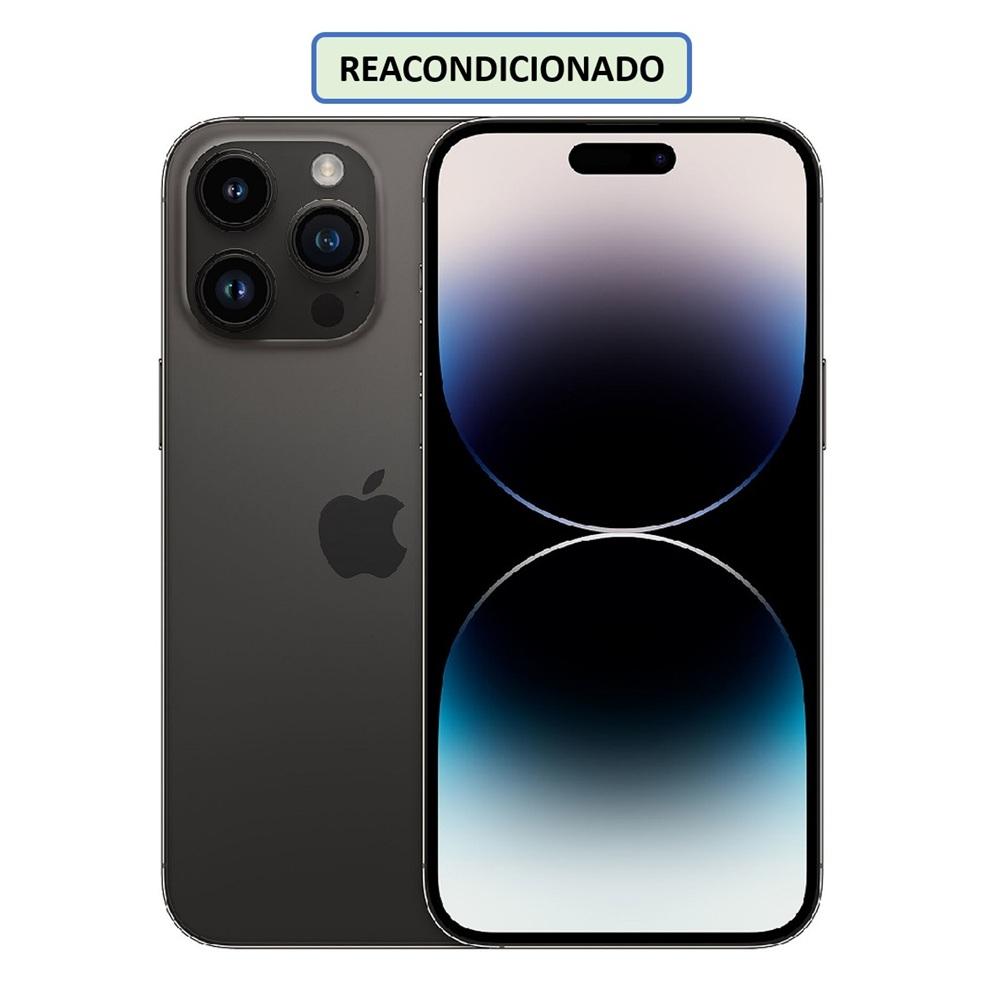 CELULAR APPLE IPHONE 14 PRO MAX ESIM 256GB 6GB NEGRO (REACONDICIONADO)