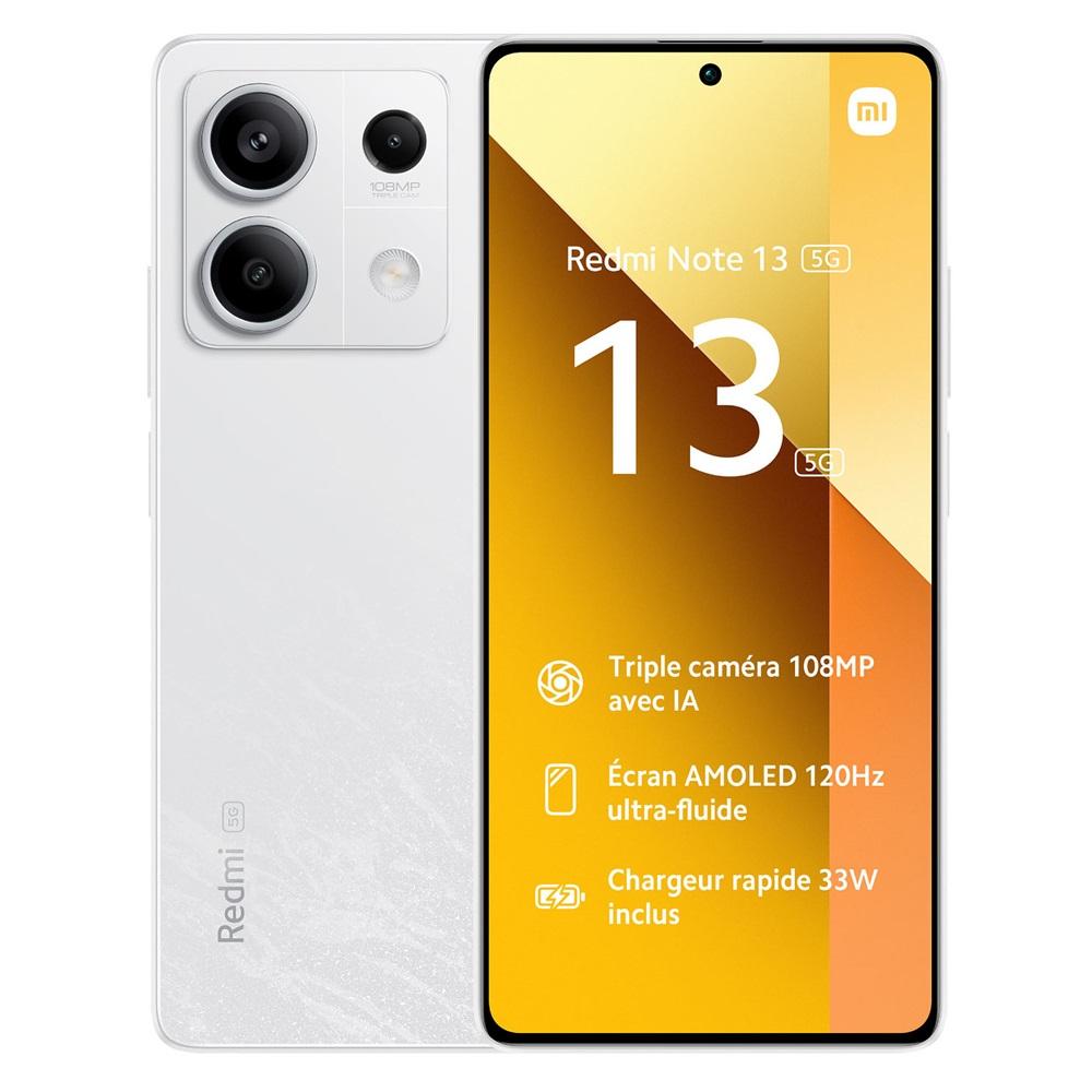 CELULAR XIAOMI REDMI NOTE 13 5G 256GB 8GB BLANCO