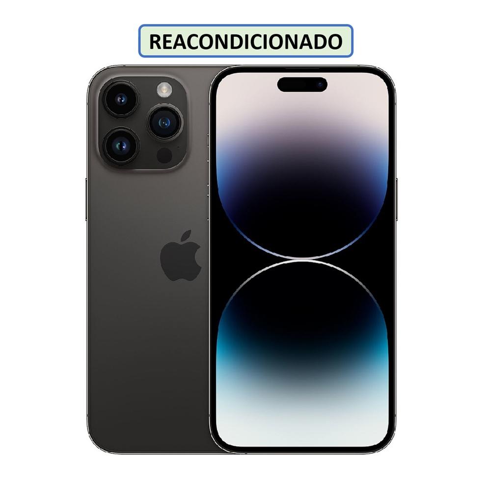 CELULAR APPLE IPHONE 14 PRO ESIM 128GB 6GB NEGRO (REACONDICIONADO)