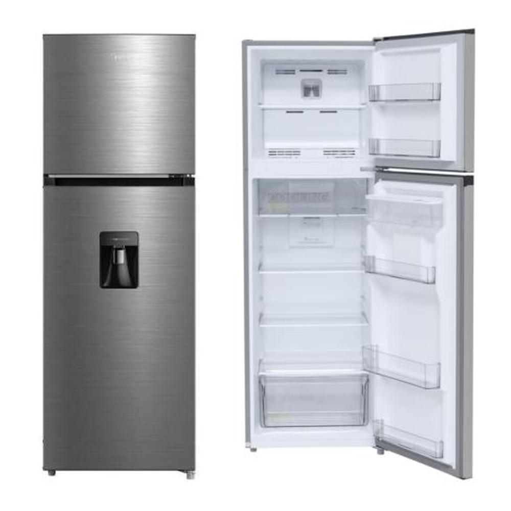 REFRIGERADORA MIDEA 263 LTS COLOR INOX C/DISPENSER NO FROST MDRT38