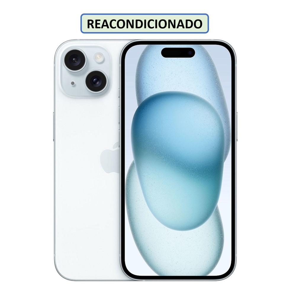 CELULAR APPLE IPHONE 15 ESIM 128GB 6GB AZUL (REACONDICIONADO)
