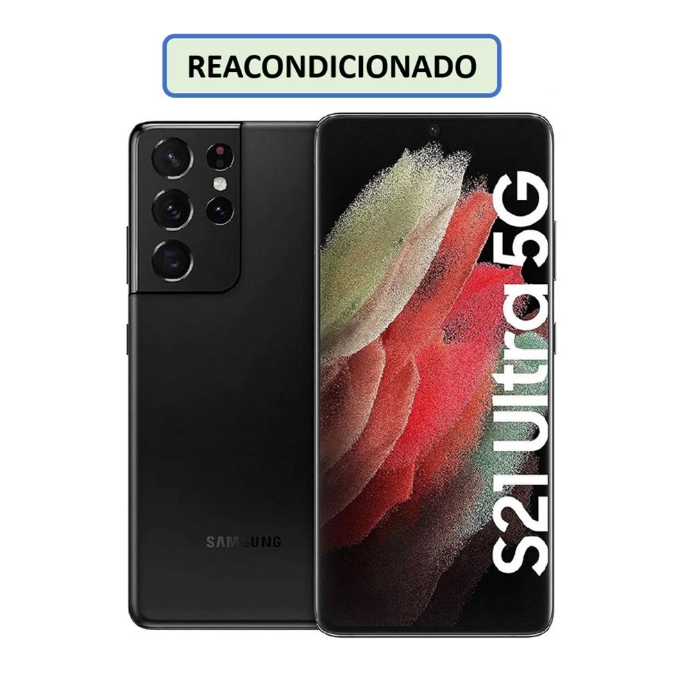CELULAR SAMSUNG GALAXY S21 ULTRA 5G 128GB 12GB NEGRO (REACONDICIONADO)