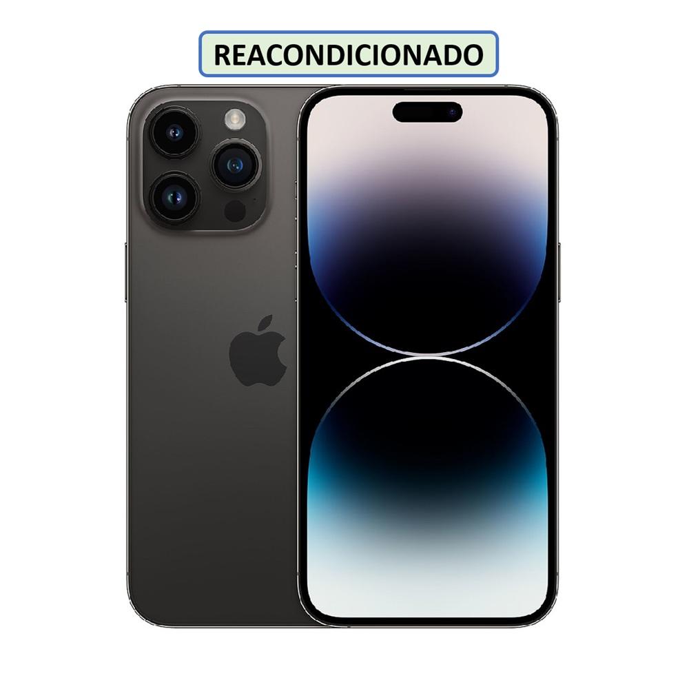 CELULAR APPLE IPHONE 14 PRO MAX C/CHIP 256GB 6GB NEGRO (REACONDICIONADO)