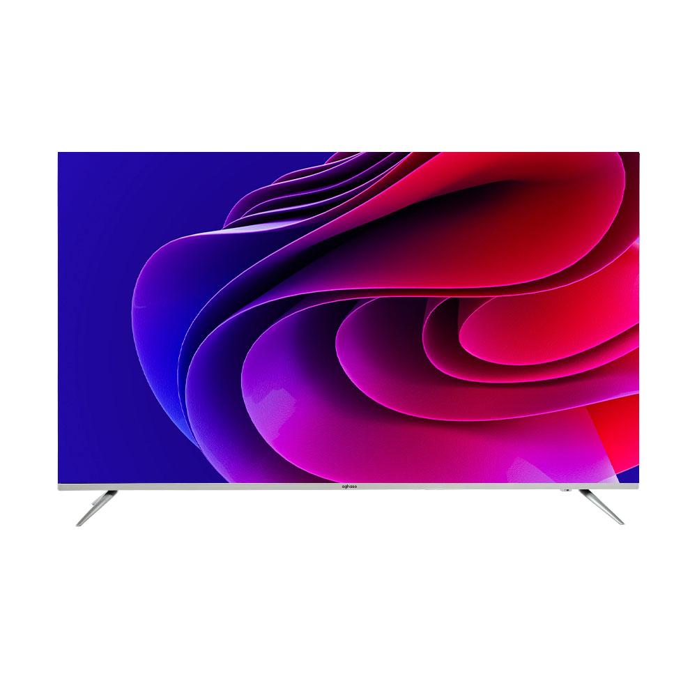 TELEVISOR AGHASO 65" 4K SIN BORDES