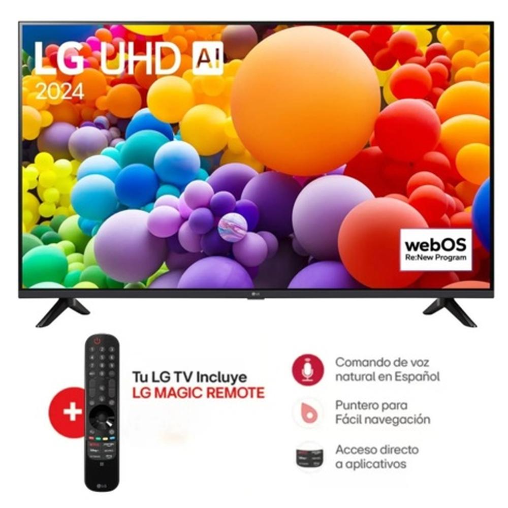 TELEVISOR LG 65" 4K UHD THINQ AI 65UT7300 C/ LG MAGIC CONTROL