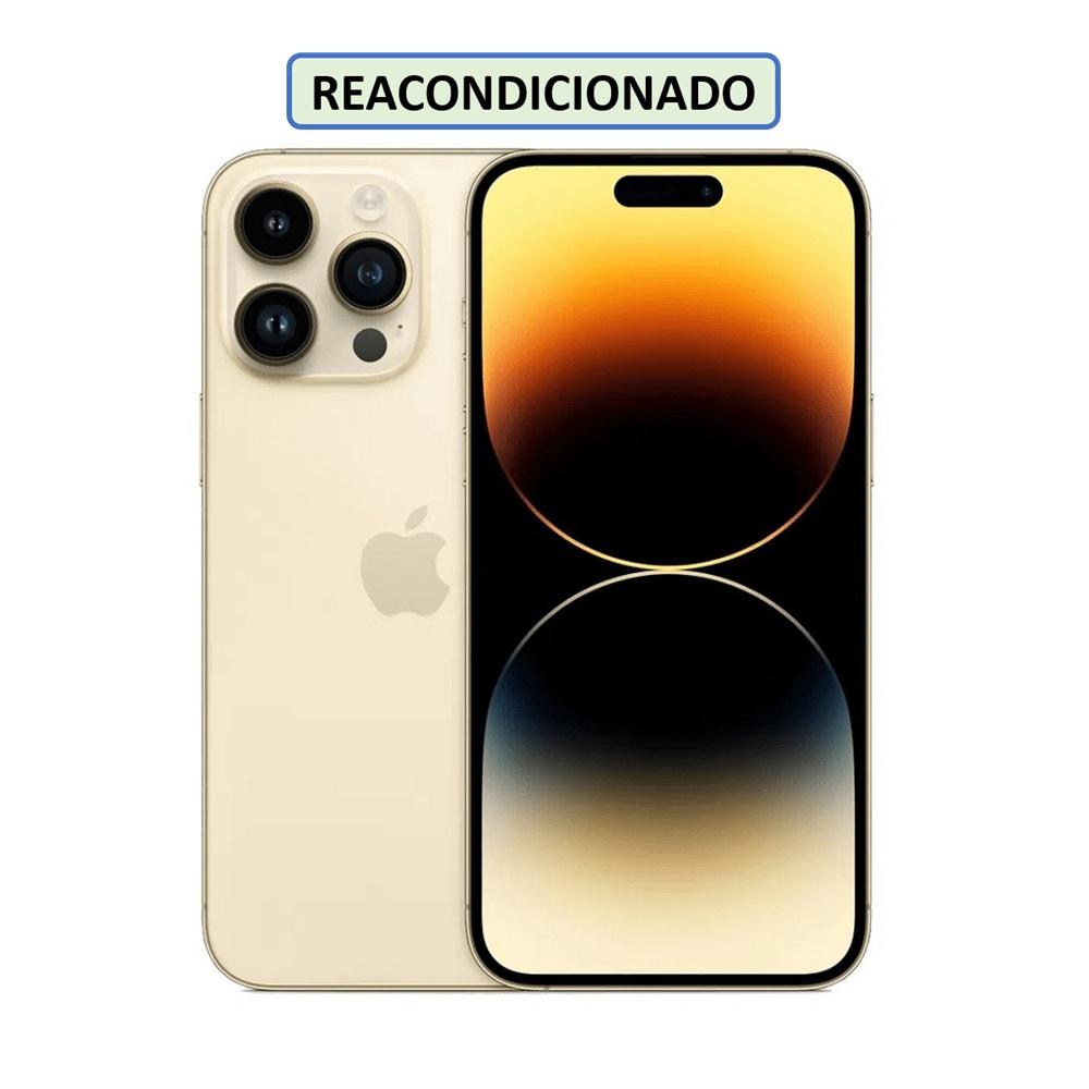 CELULAR APPLE IPHONE 14 PRO MAX C/CHIP 128GB 6GB DORADO (REACONDICIONADO)
