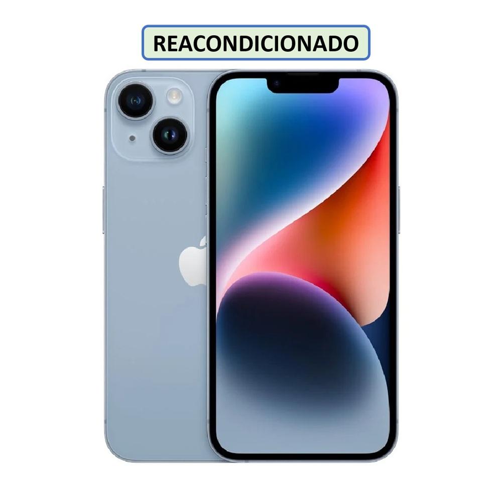 CELULAR APPLE IPHONE 14 PLUS C/CHIP 256GB 6GB AZUL (REACONDICIONADO)