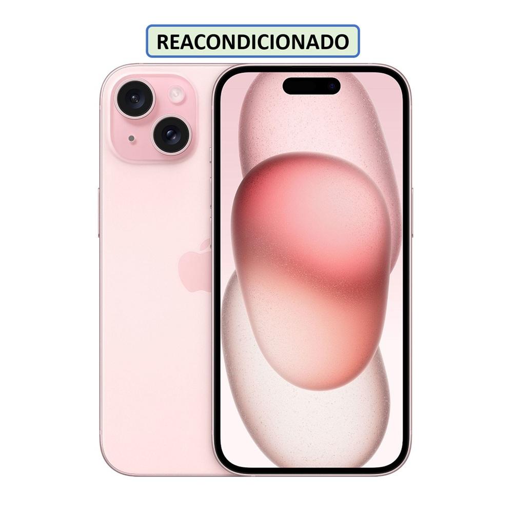 CELULAR APPLE IPHONE 15 C/CHIP 128GB 6GB ROSADO (REACONDICIONADO)