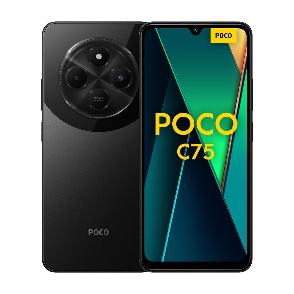 CELULAR XIAOMI POCO C75 6.88" 8GB 256GB NEGRO