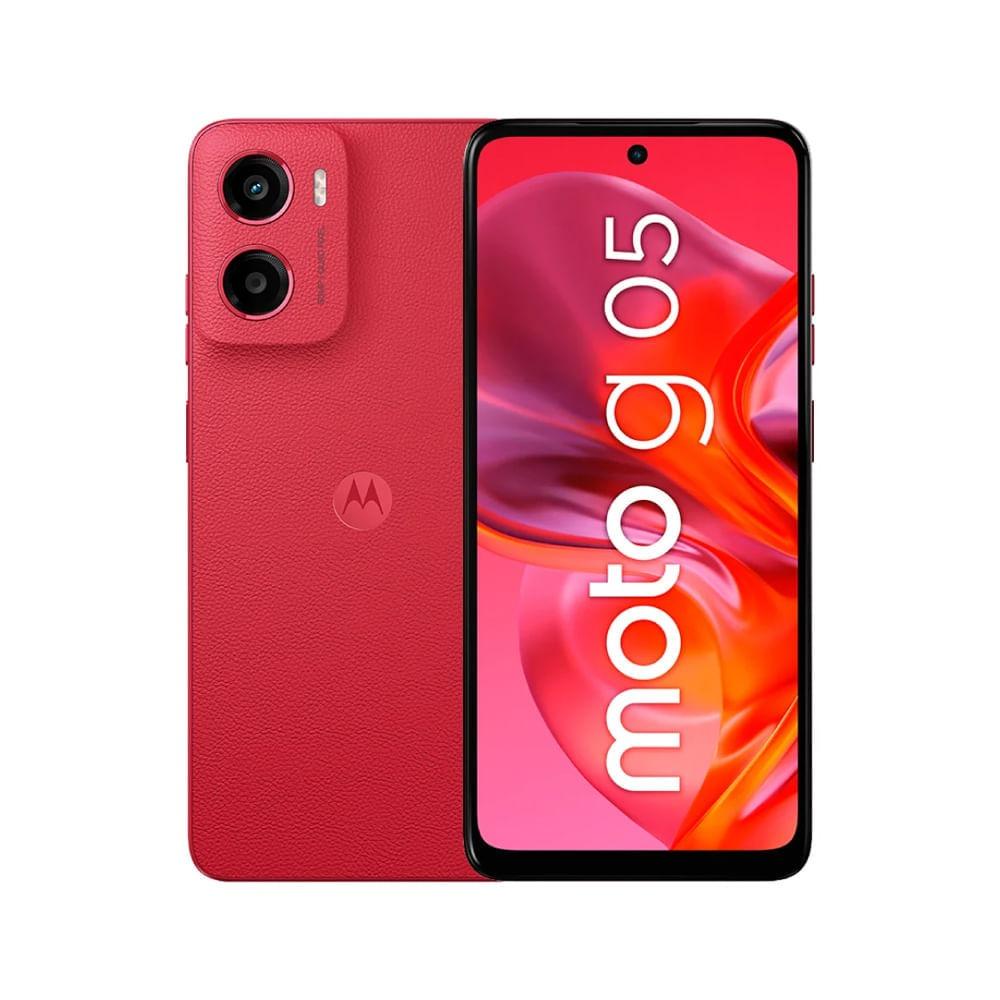 CELULAR MOTOROLA MOTO G05 6.67" 4GB 128GB ROJO