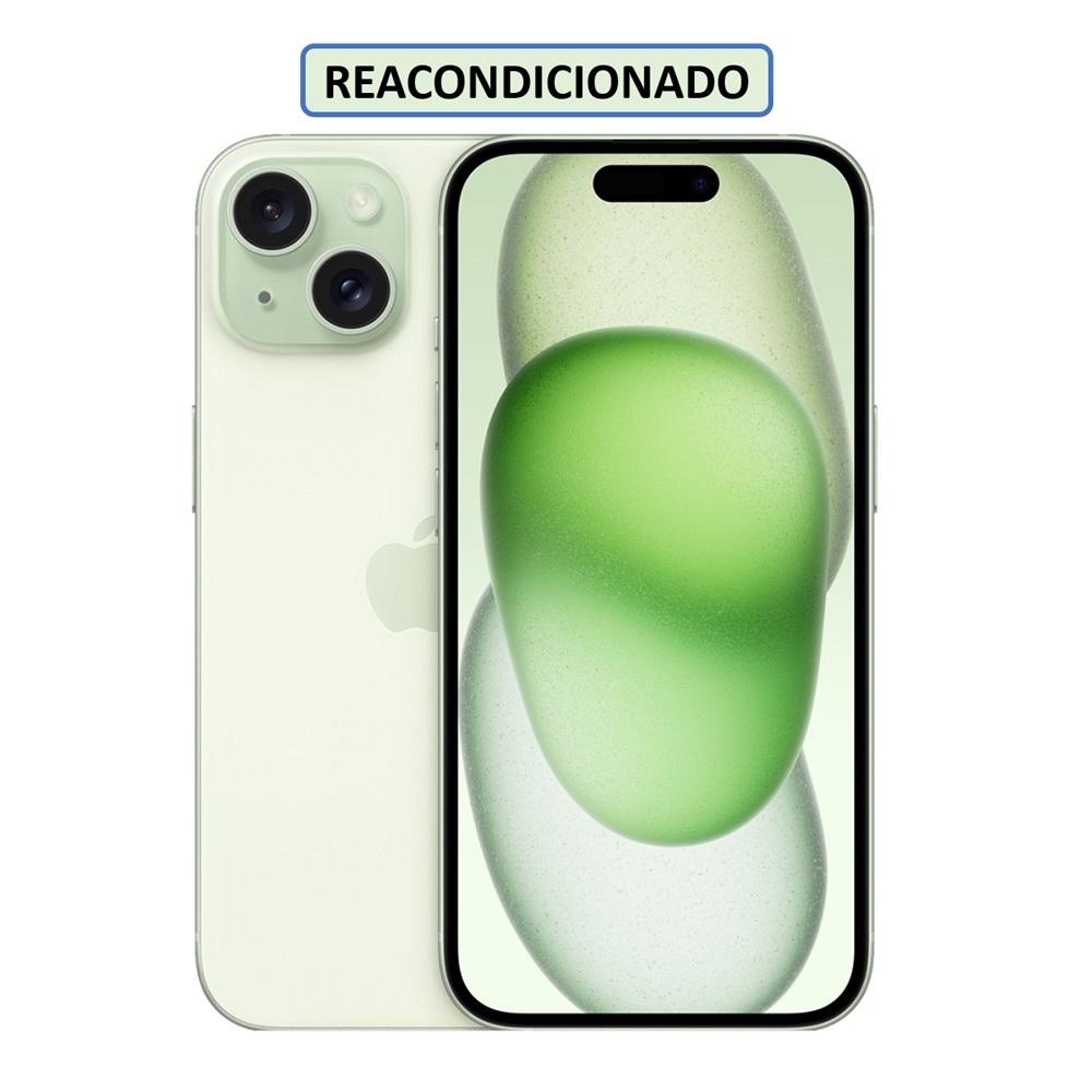 CELULAR APPLE IPHONE 15 ESIM 128GB 6GB VERDE (REACONDICIONADO)