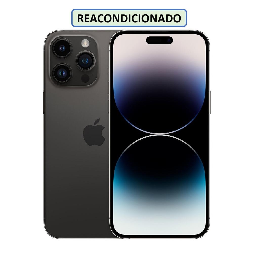 CELULAR APPLE IPHONE 14 PRO C/CHIP 128GB 6GB NEGRO (REACONDICIONADO)