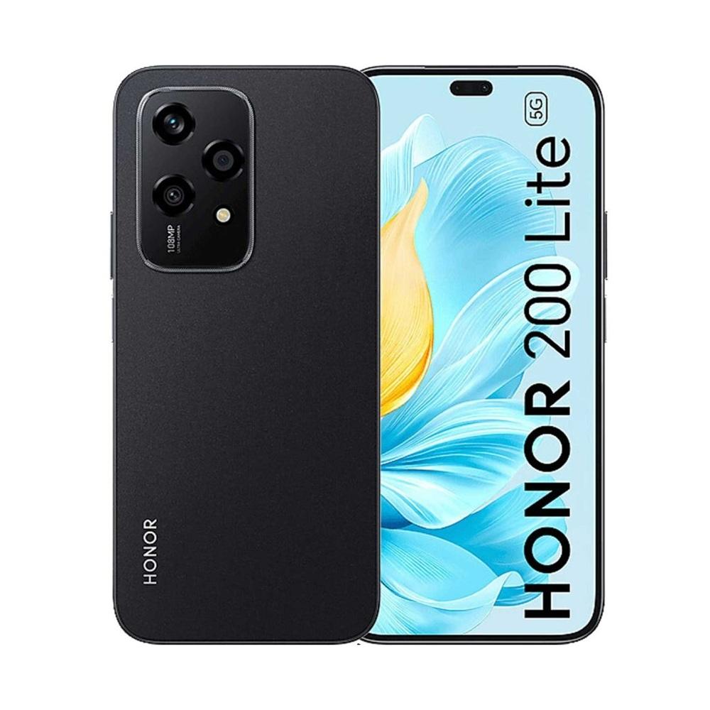 CELULAR HONOR 200 LITE 256GB 8GB NEGRO