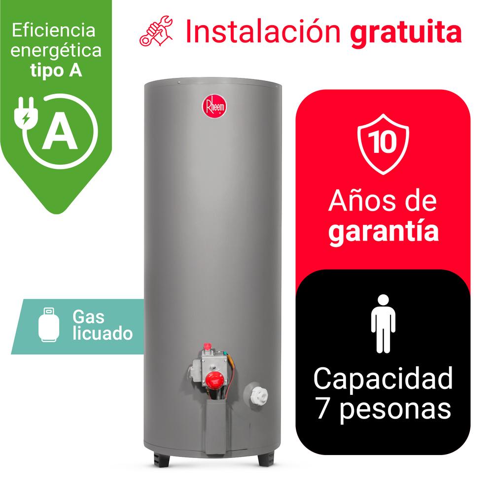 TERMOTANQUE 190L RHEEM GLP