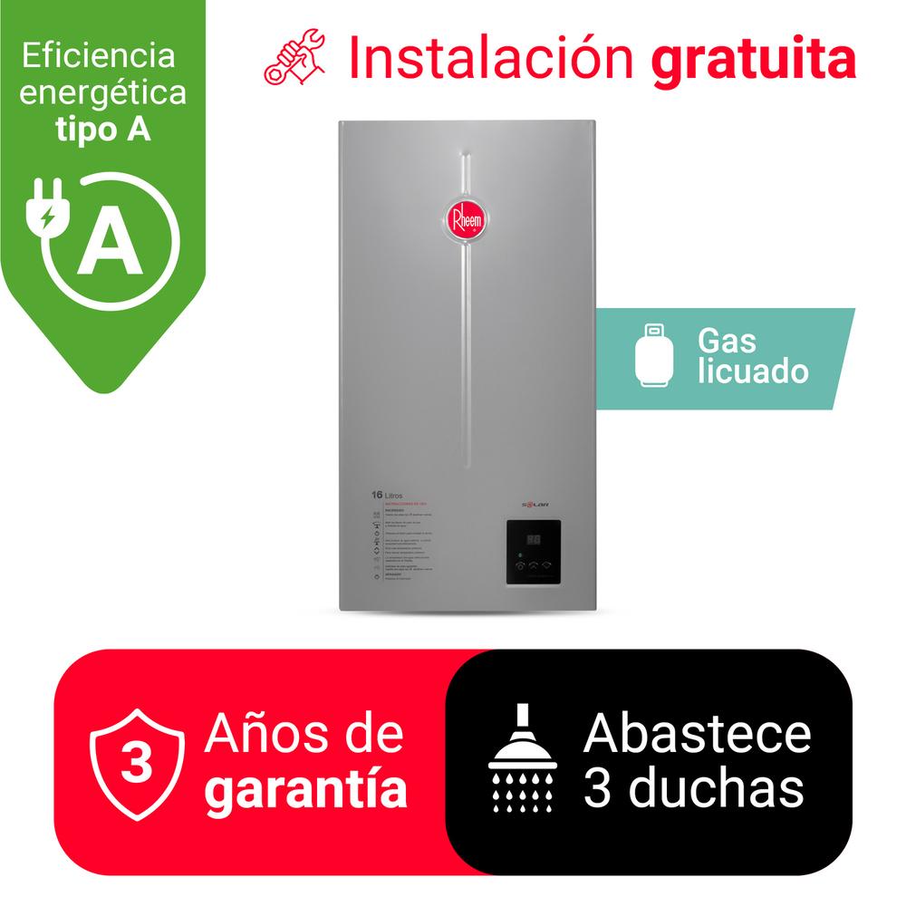 TERMA A GAS 16 L RHEEM GLP