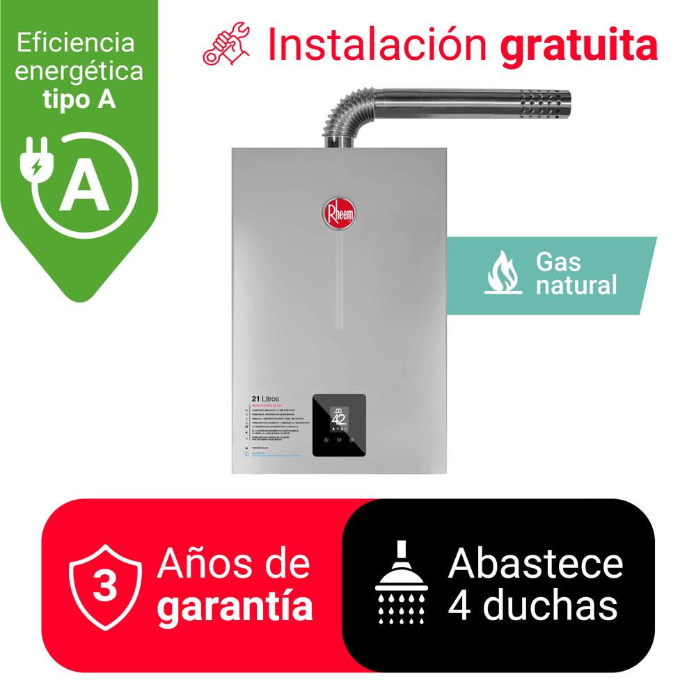 TERMA A GAS RHEEM 21 TF GN - PRESTIGE