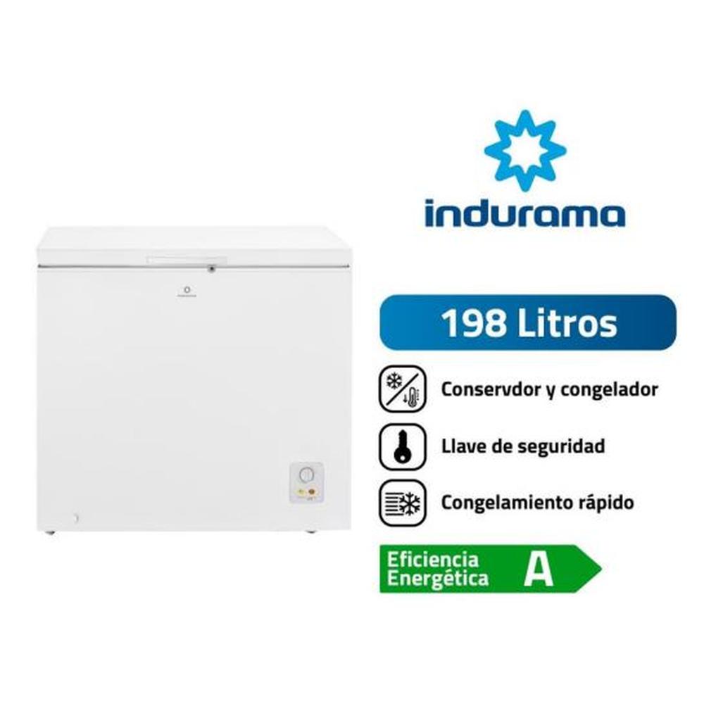 CONGELADORA INDURAMA 200LTS, CI-220BL BLANCO