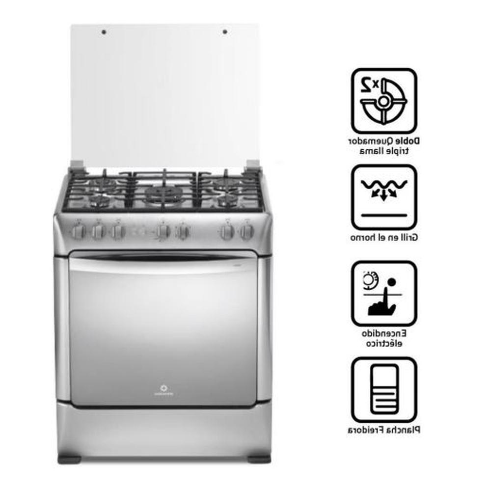 COCINA INDURAMA 30" 5 HORNILLAS FIRENZE +INSTALACIÓN GRATIS