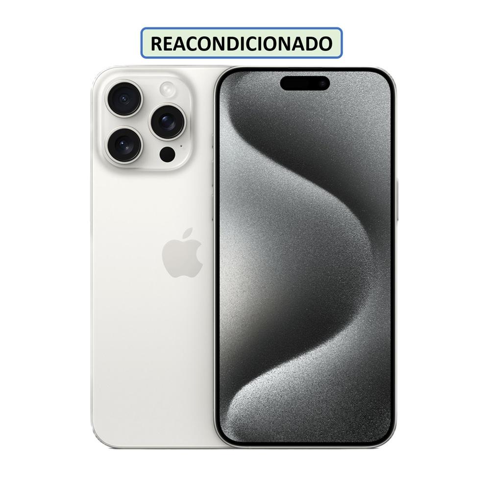 CELULAR APPLE IPHONE 15 PRO ESIM 256GB 6GB BLANCO-TITANIO (REACONDICIONADO)