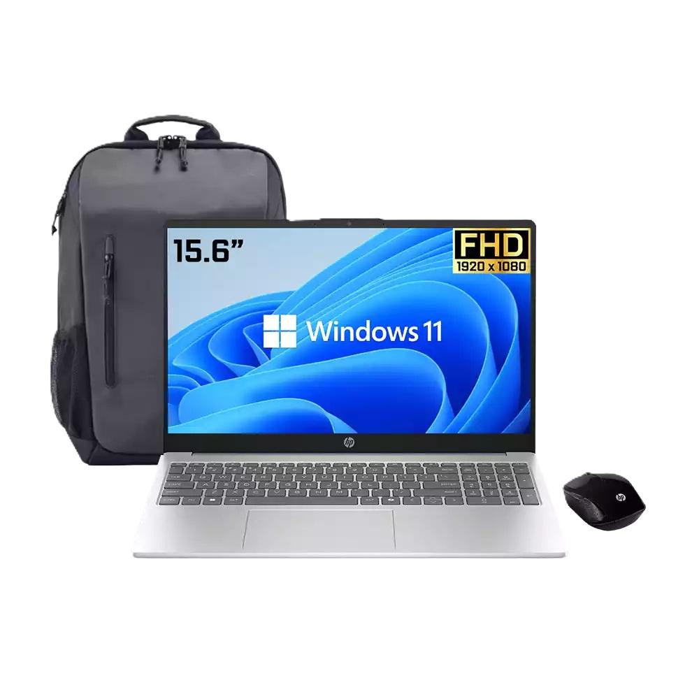 LAPTOP HP 15-FD0253LA+MOCHILA+MOUSE 15.6 INTEL CORE I5 512GB SSD 8GB