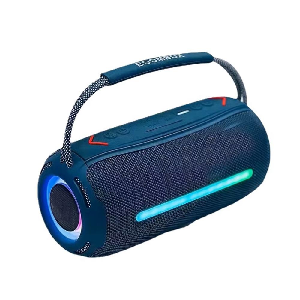 PARLANTE BOOMBOX 360° CON LUZ RGB
