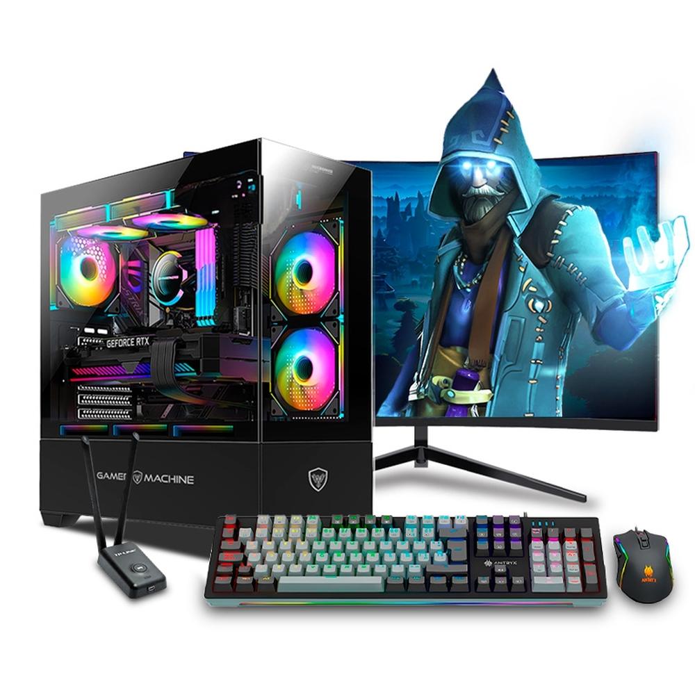 MI PC LISTA - PC GAMER STORM RGB RYZEN 9 7900X 32GB DDR5 1TB 24" CURVO RTX5060TI 8GB MIPCLISTA - MI PC LISTA 9399RYZ1902 9399RYZ1902
