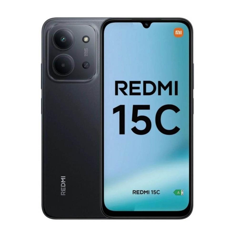 CELULAR XIAOMI REDMI 15C 128GB 4GB NEGRO