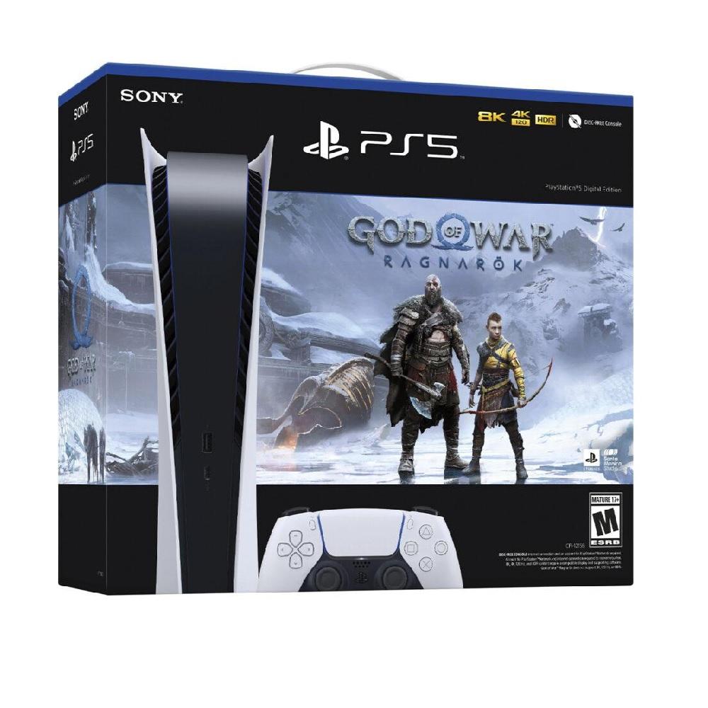 PLAYSTATION 5 DIGITAL EDITION GOD OF WAR RAGNAROK SIN LECTOR