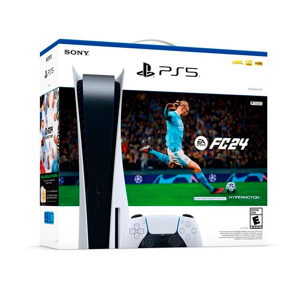 PLAYSTATION 5 CON LECTOR DE DISCO EA SPORTS FC 24RAM GDDR6