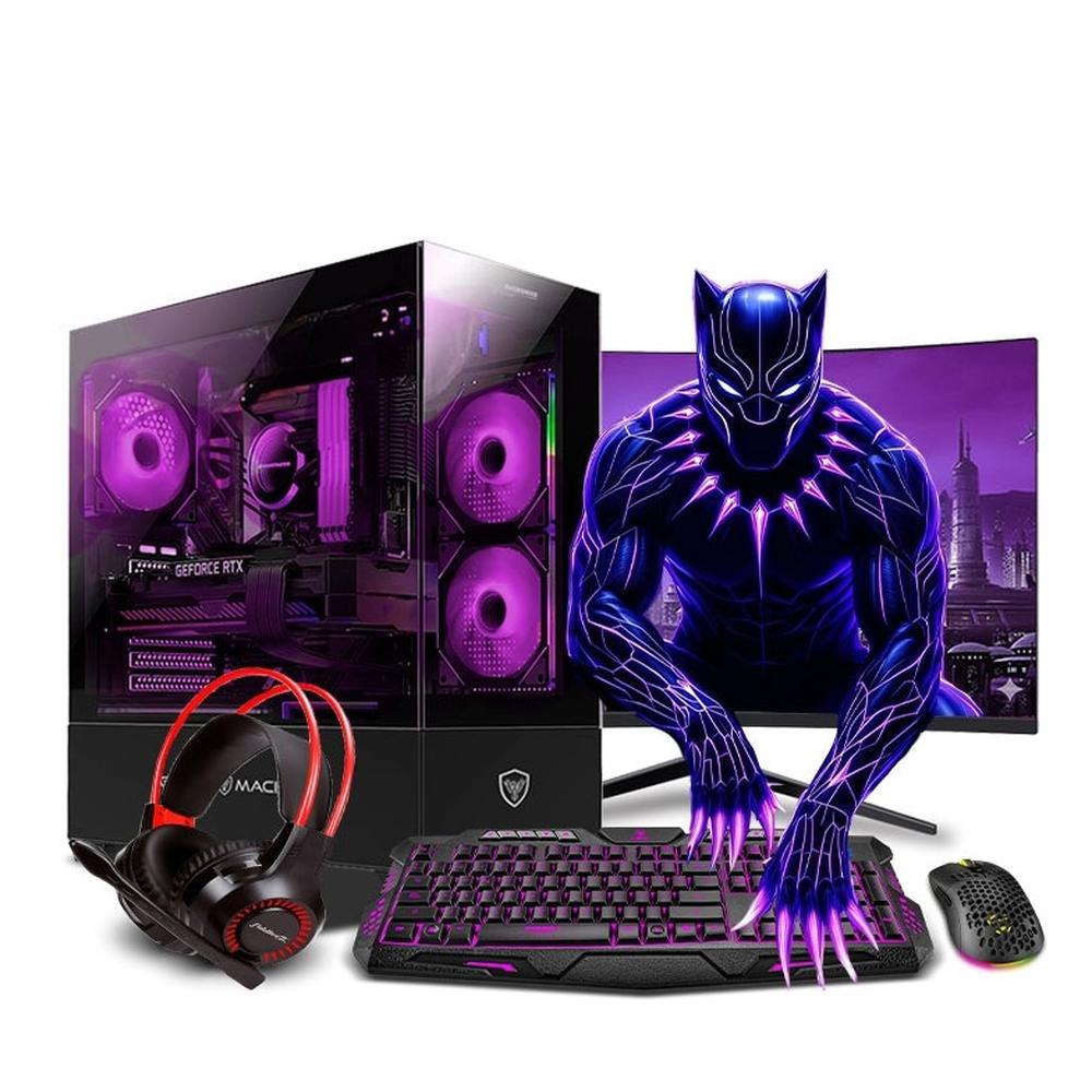 MI PC LISTA - PC GAMER DRACO PINK CORE I9 11900F 32GB 1TB 24" CURVO RTX3050 6GB MIPCLISTA - MI PC LISTA