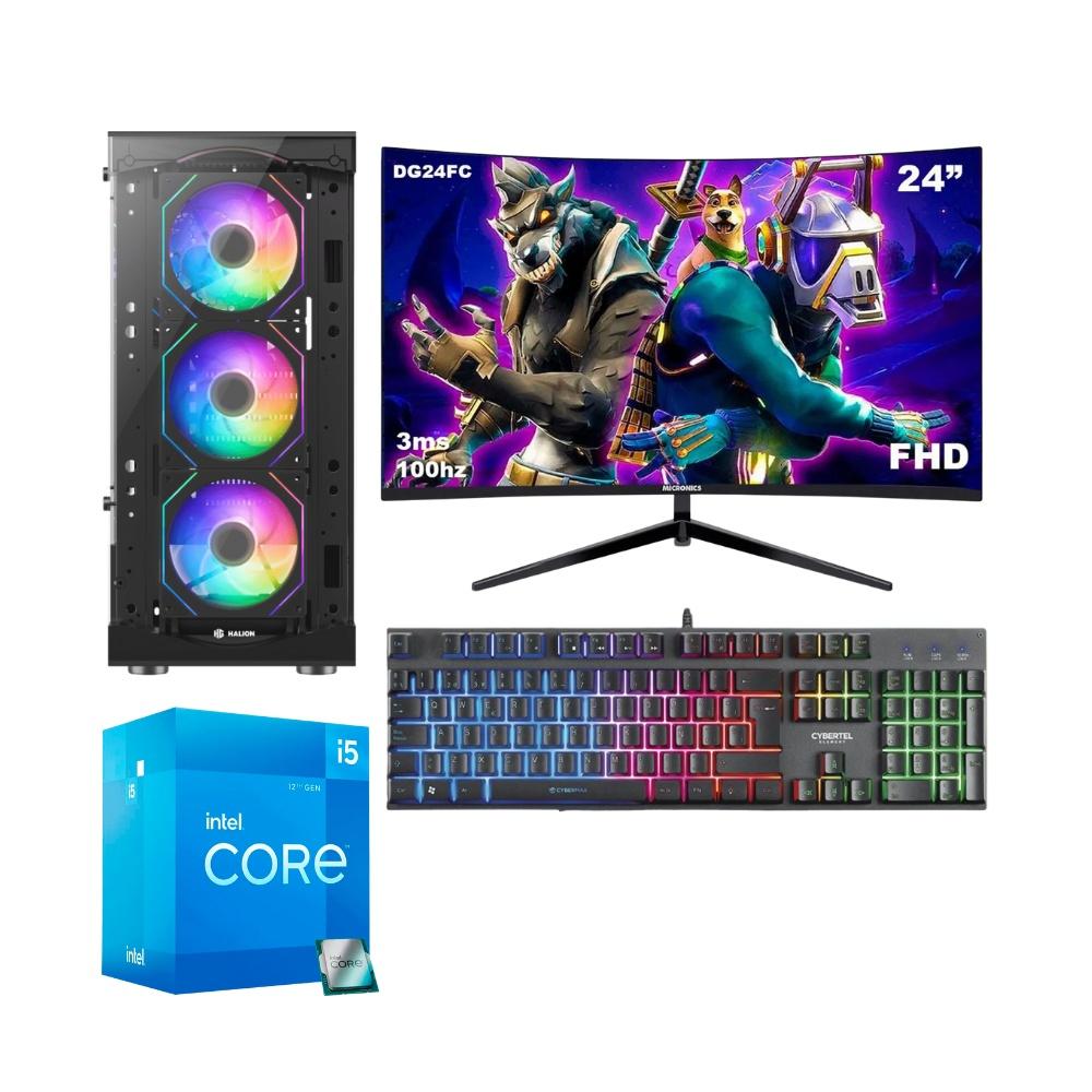 COMBO PC GAMER INTEL CORE I5 12VA 512GB 16GB + MONITOR 24"