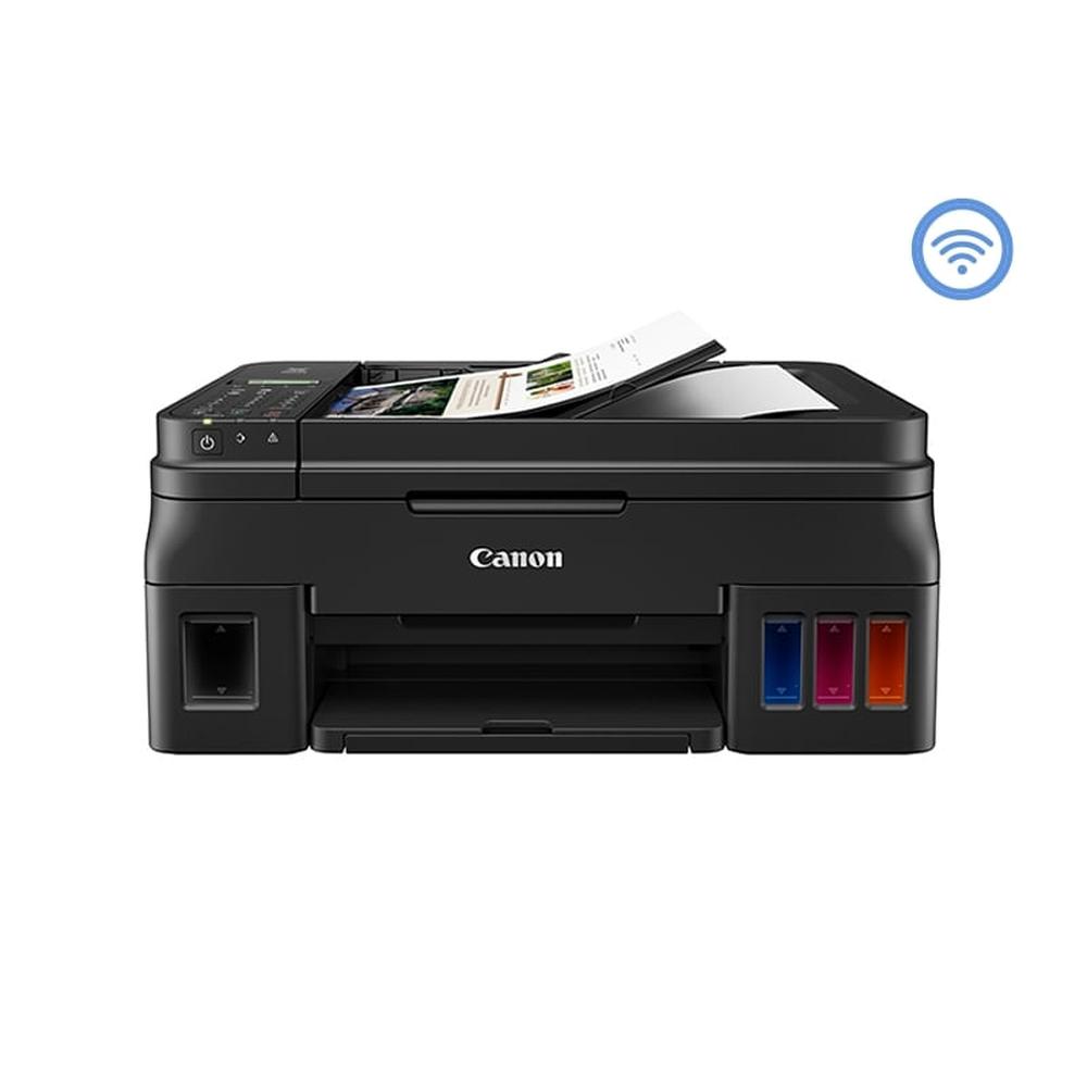 IMPRESORA MULTIFUNCIONAL CANON G4110 CON WI-FI, FAX Y TINTA CONTINUA