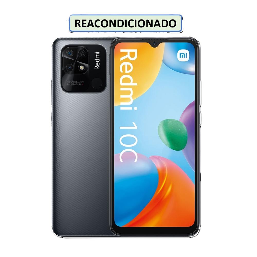 CELULAR XIAOMI REDMI 10C 128GB 4GB GRIS (REACONDICIONADO)