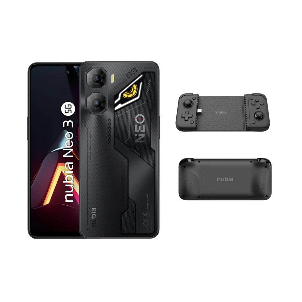CELULAR ZTE NUBIA NEO 3 5G + GAMEPAD 2 256GB 8GB NEGRO