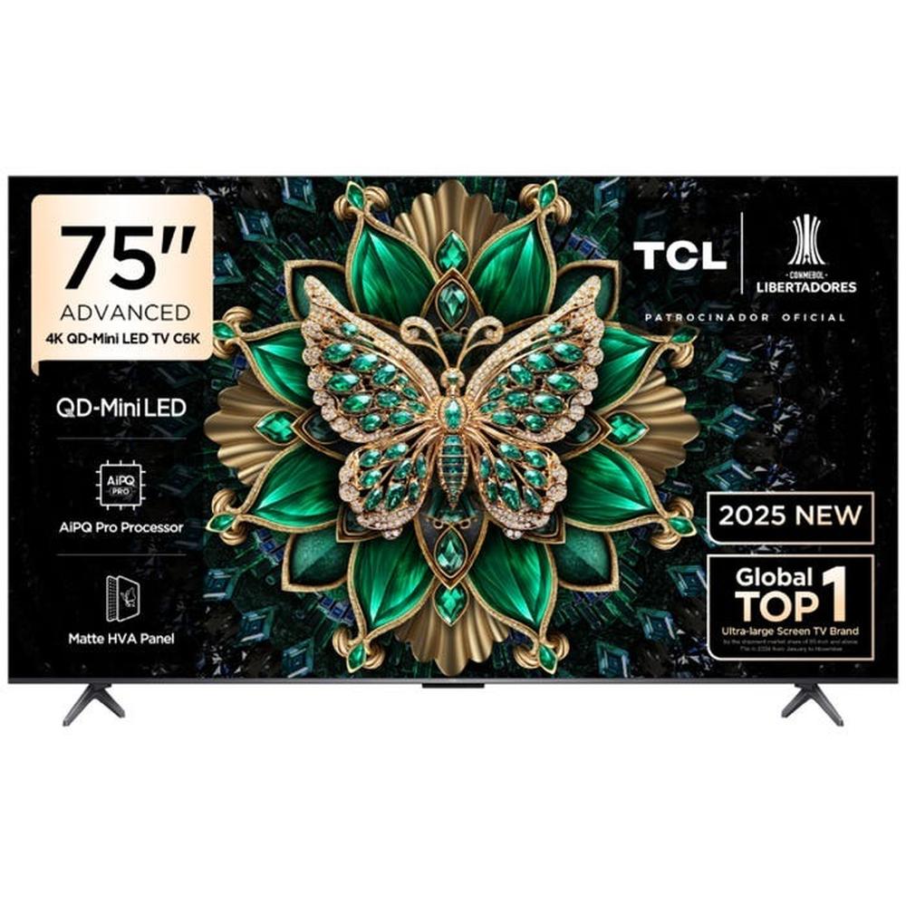 TELEVISOR TCL QLED-MINILED 75C6K 75" 4K UHD GOOGLE TV