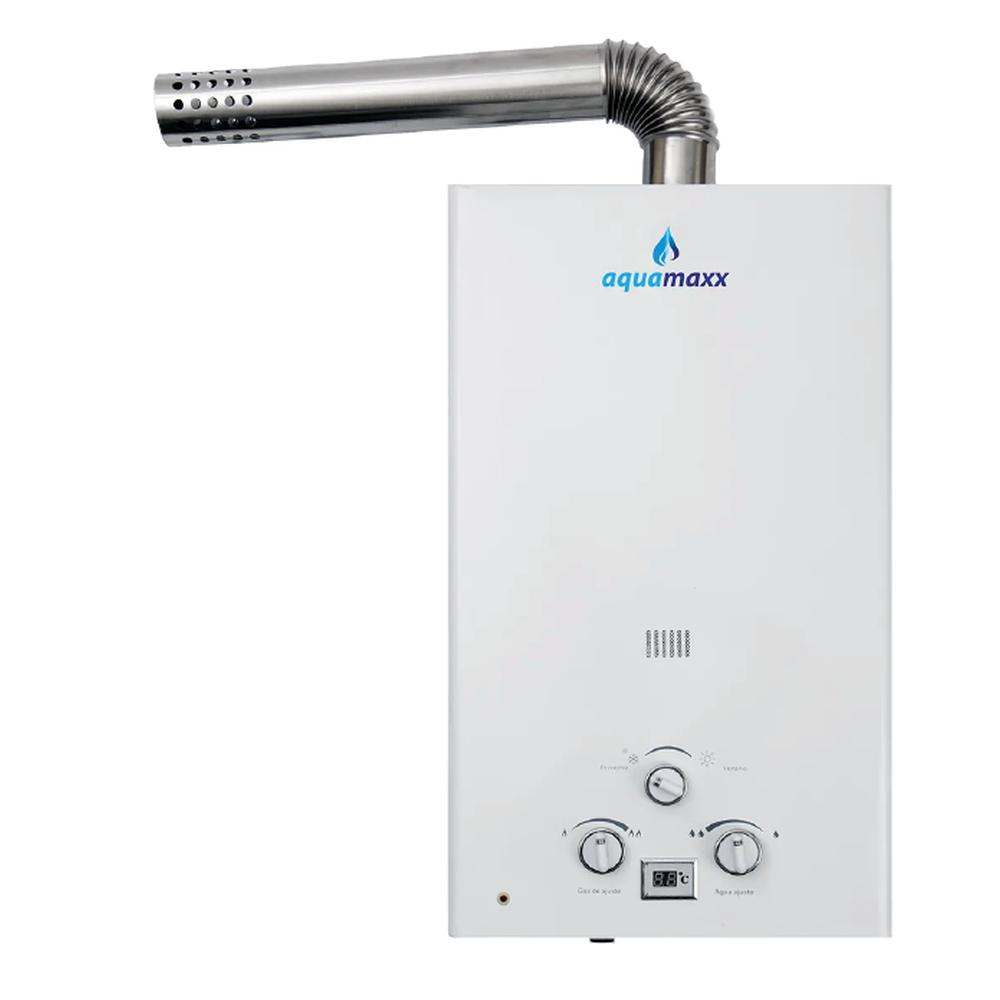 TERMA AQUAMAXX DE TIRO FORZADO 10LIT/GALON + KIT DE INSTALACION