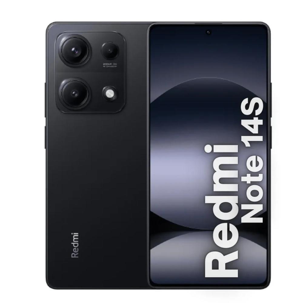 CELULAR XIAOMI REDMI NOTE 14s 6.67" 8GB 256GB NEGRO OCASO